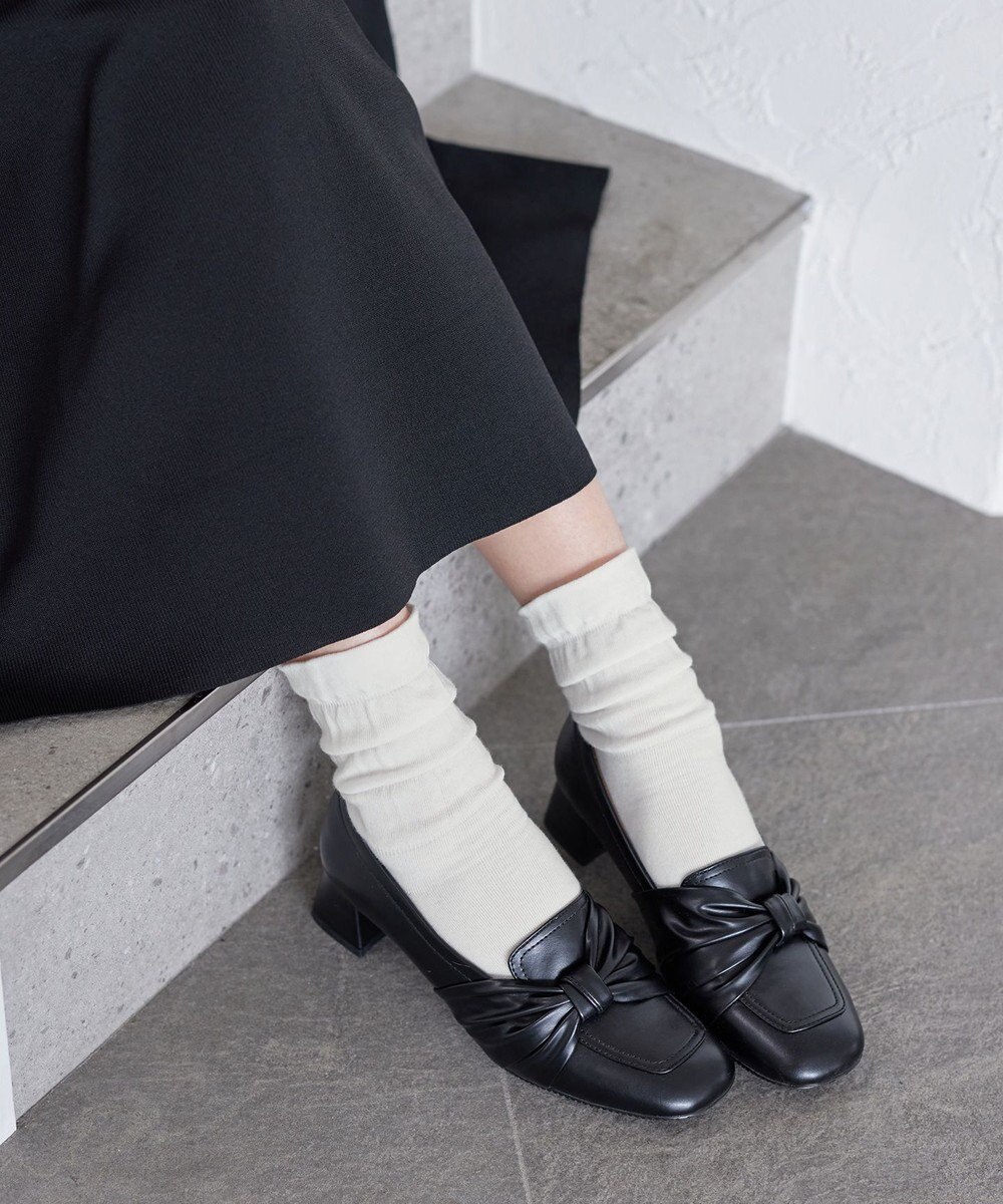 Tiaclasse くしゅくしゅフリルソックス 