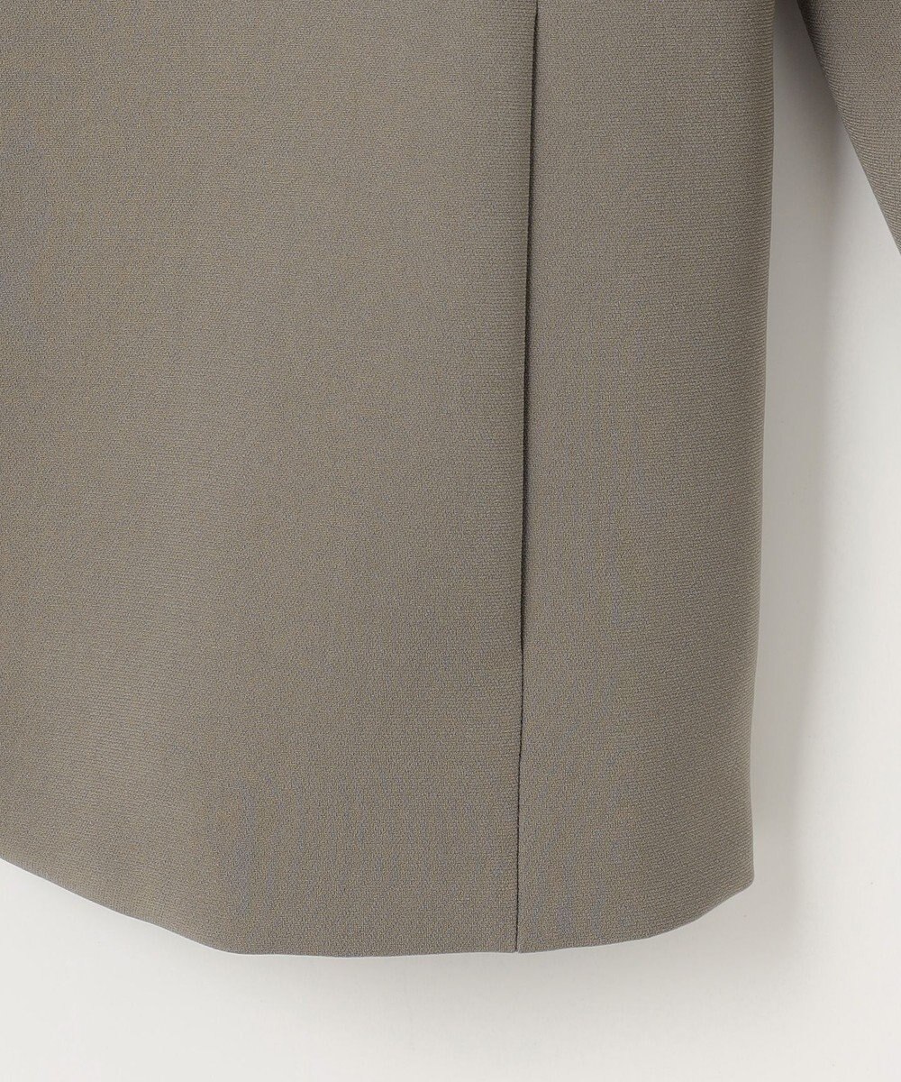 自由区 S 【セットアップ対応】トリアセダブルクロスノーカラー ジャケット 