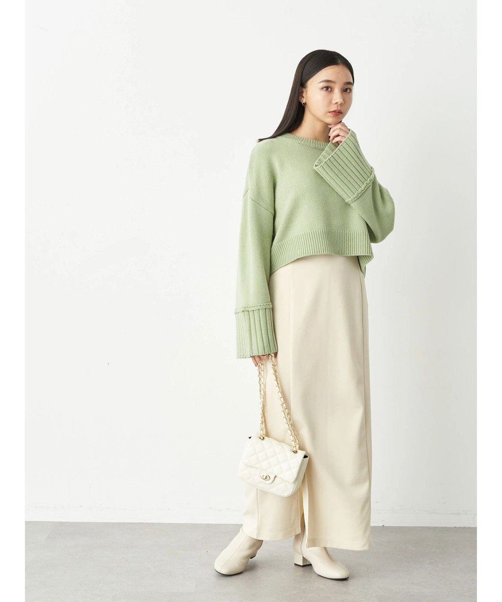 earth music&ecology ワイドスリーブプルオーバー 