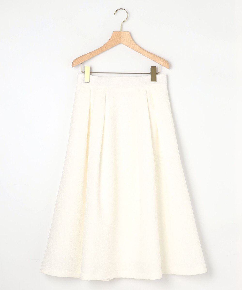 組曲 フラワージャカード フレアスカート 