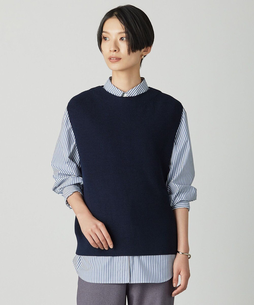 J.PRESS LADIES L DRALON MERINO ニット ベスト 