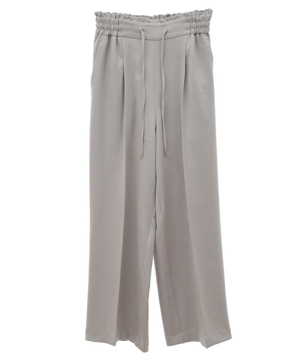 earth music&ecology ウールライクリラックスパンツ 