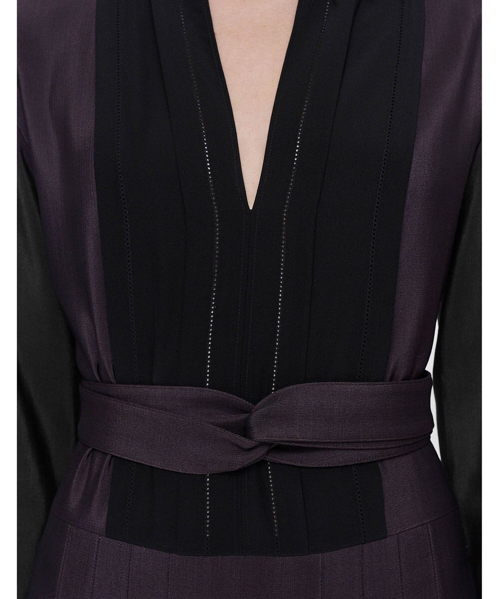 JOSEPH イブニングシルク　ミディドレス 