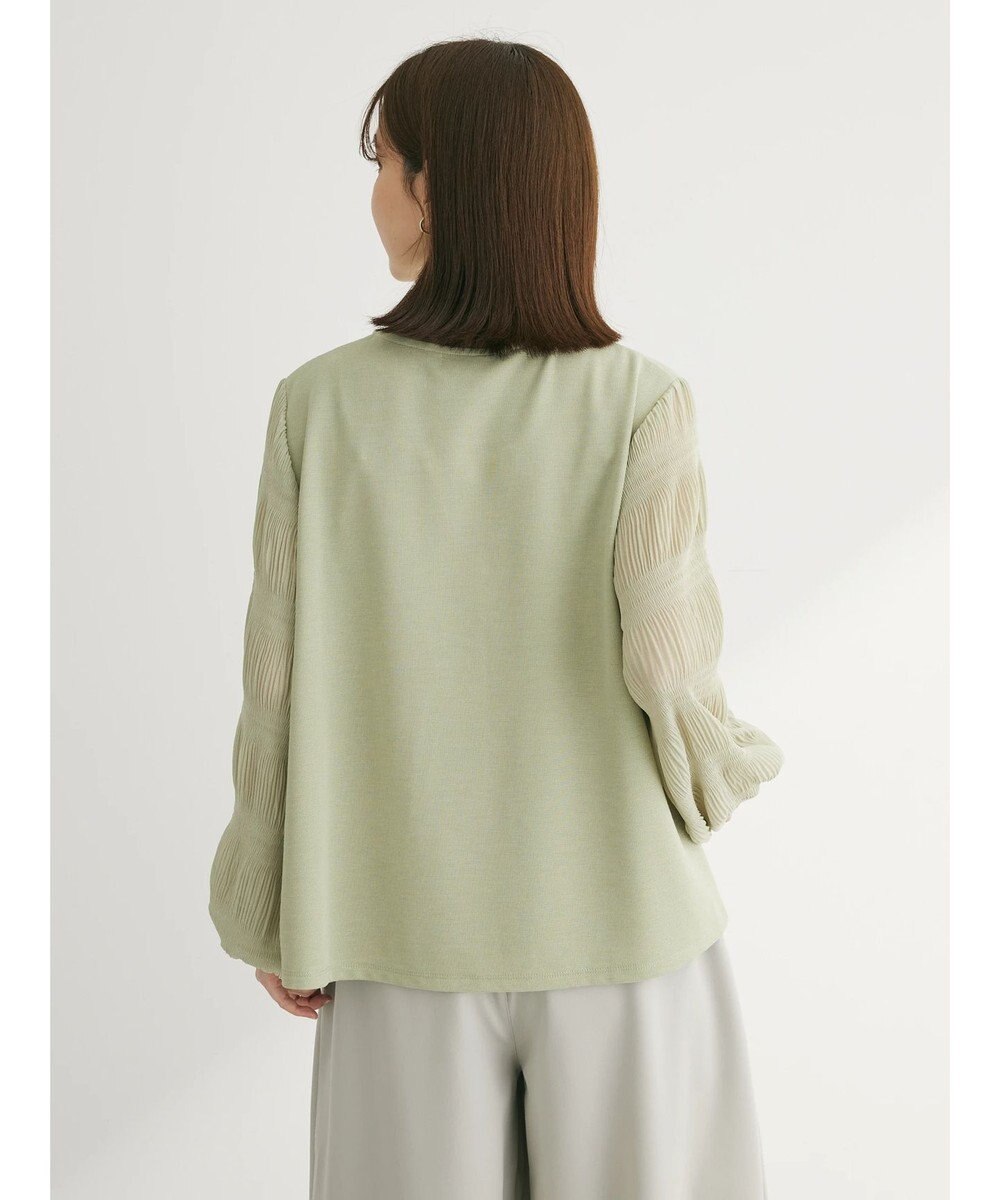 Green Parks マジョリカスリーブカットプルオーバー 