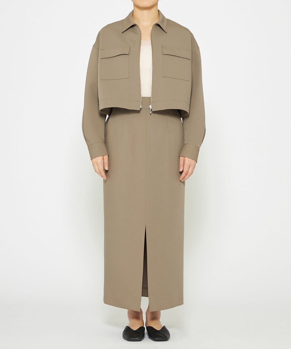 uncrave 【手洗い可】シアー ランダムリブ Uネック カットソー（uncrave STANDARD） 