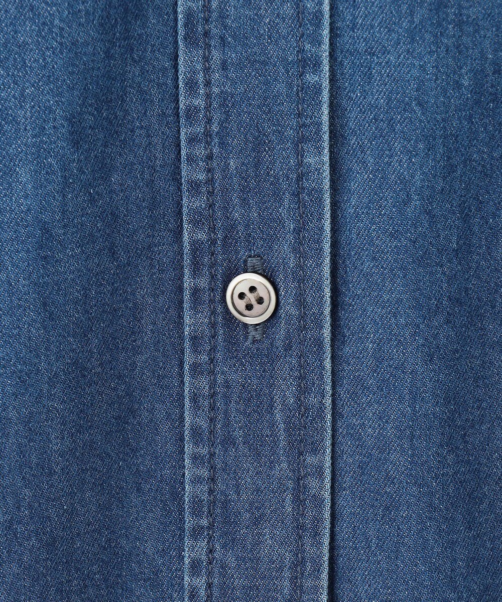 23区 【洗える】23区DENIM ライトダンガリー シャツ 