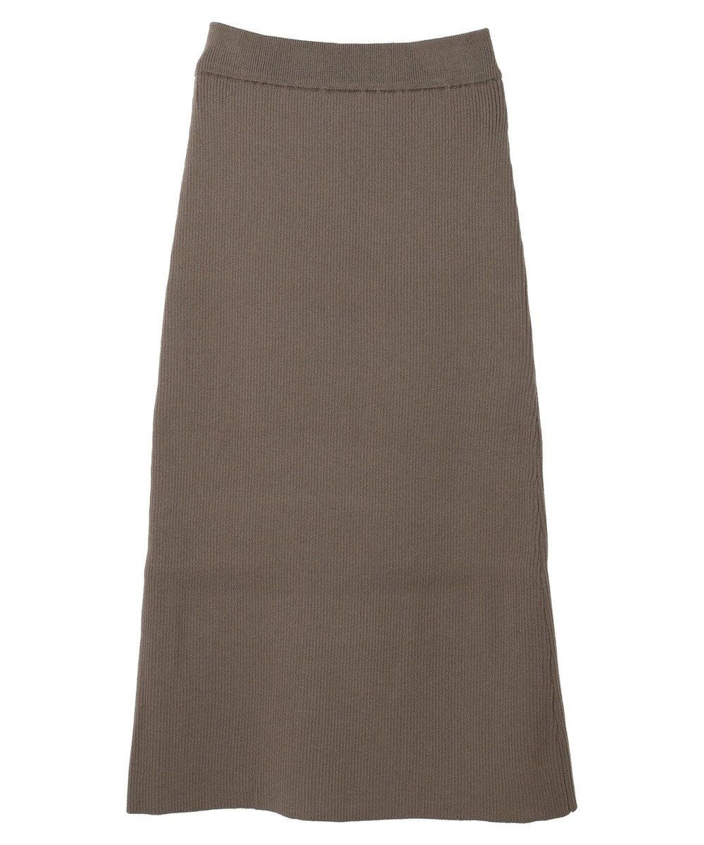 CRAFT STANDARD BOUTIQUE アンチピリングリブニットスカート 