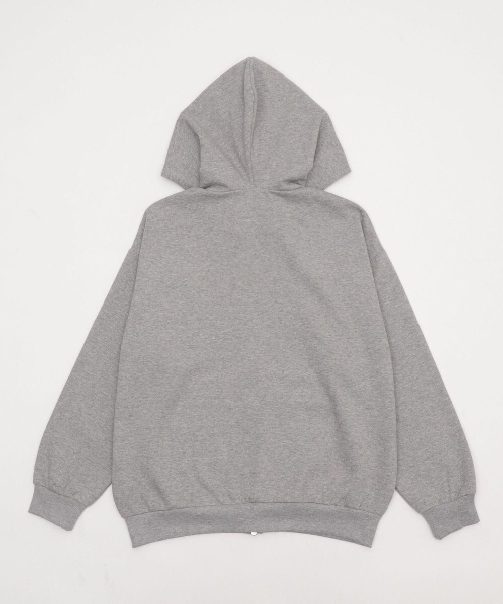 WEGO 【25年秋冬新作/ユニセックス着用ITEM/SMLサイズ展開】グラフィックロゴダブルZIPパーカー 