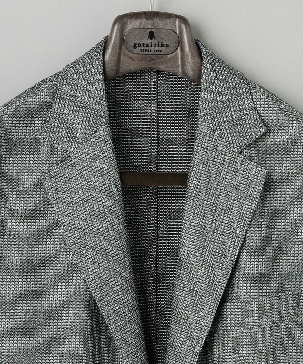 GOTAIRIKU ３年連続売上NO1【吸水速乾/洗える/ストレッチ】ノルマンディーリネン カーディガンジャケット(25/26年モデル) 