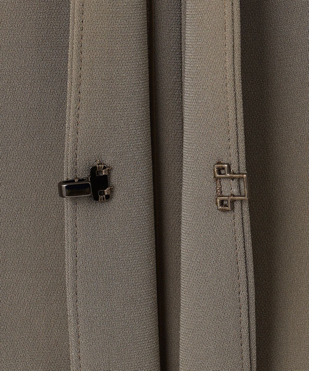 自由区 S 【セットアップ対応】トリアセダブルクロスノーカラー ジャケット 