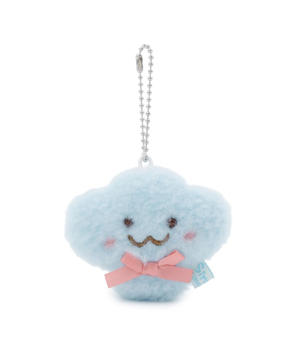 Mother garden しろたん フラットチーク キーホルダー 《しぇる》 単品 