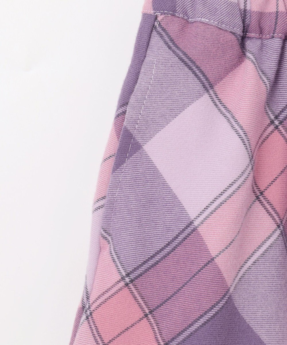 ANY KIDS チェック スカッツ 