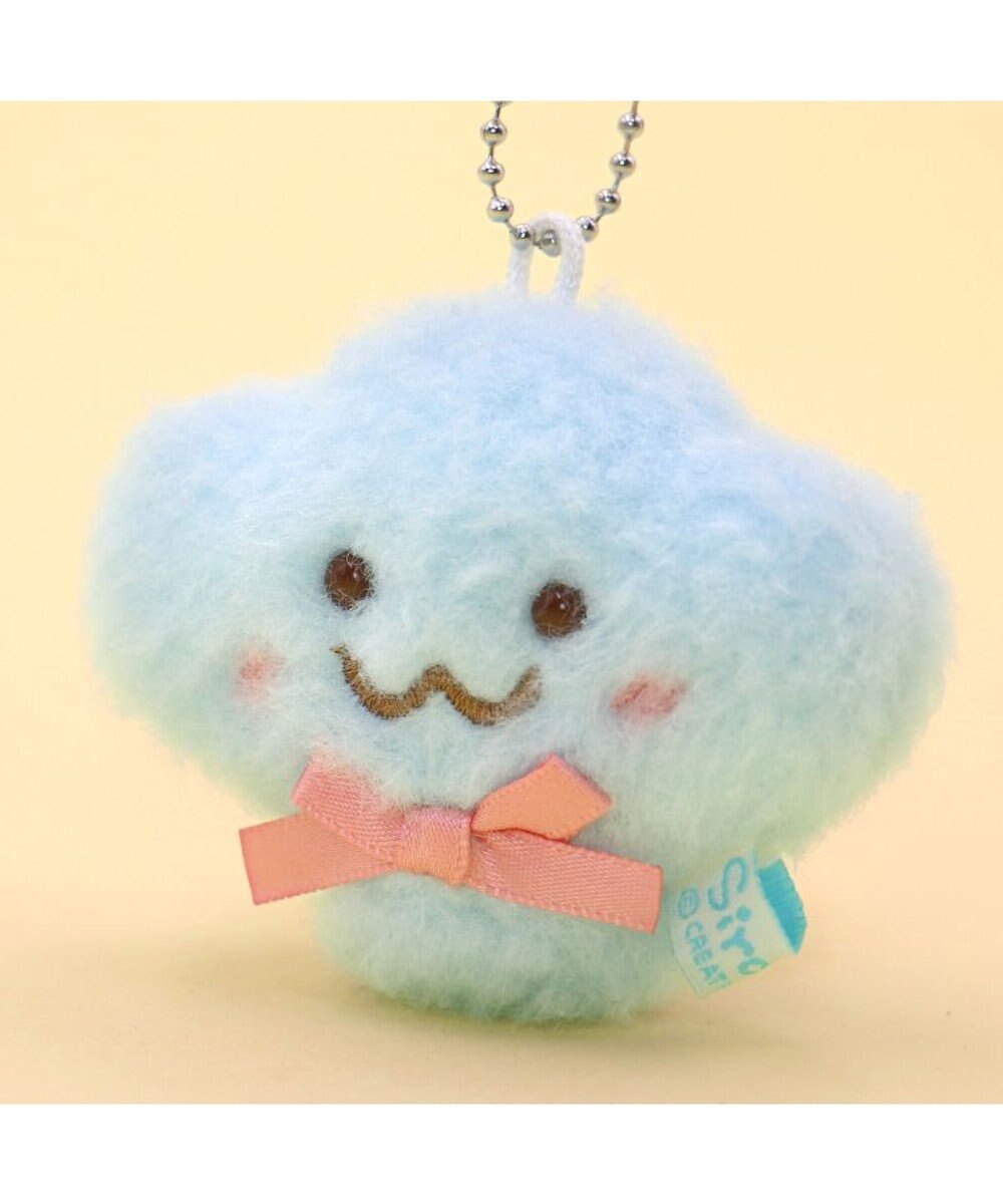 Mother garden しろたん フラットチーク キーホルダー 《しぇる》 単品 