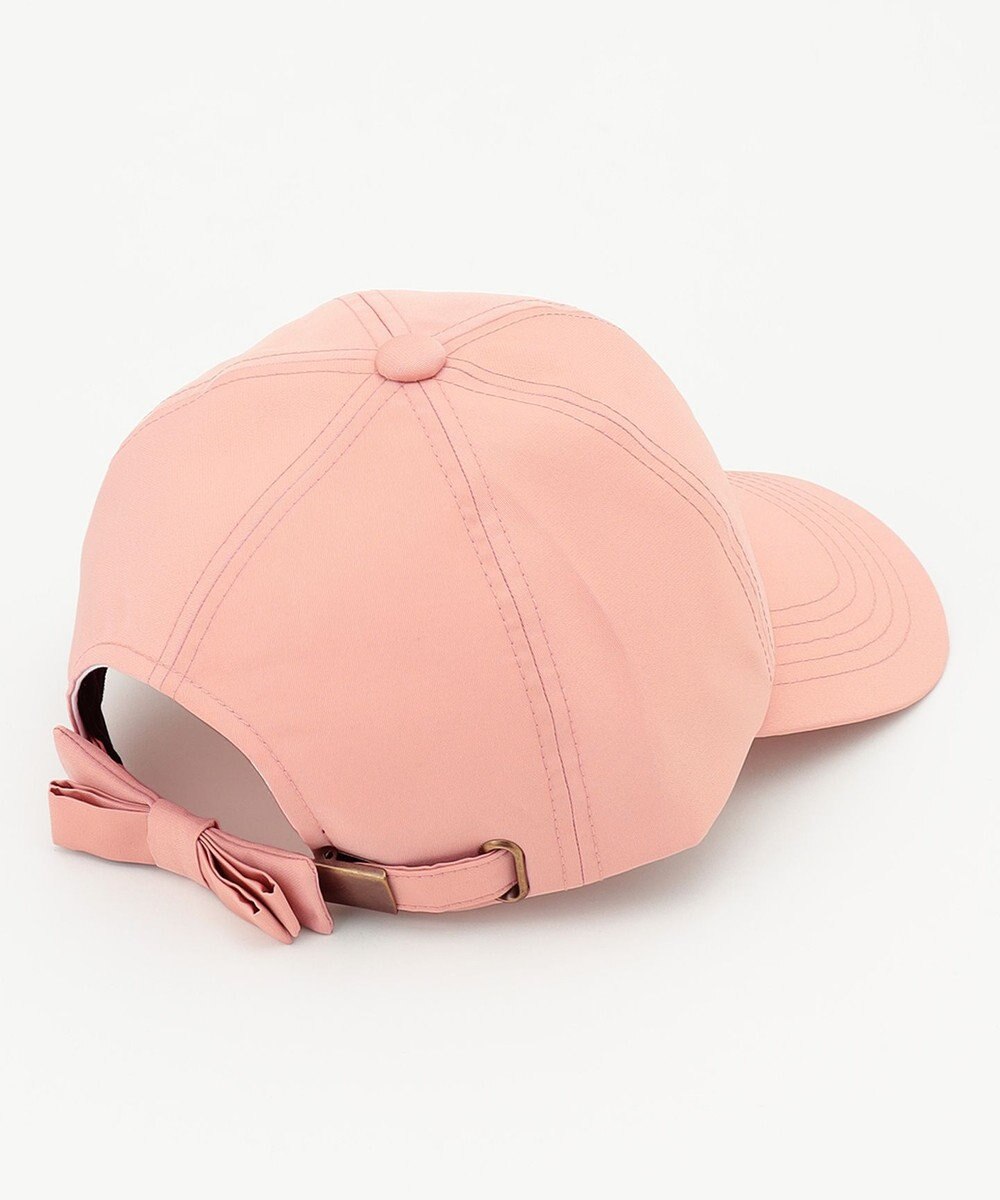 TOCCA 【UV90%以上カット・吸水速乾・接触冷感・抗菌防臭・洗える・サイズ調整可・リボン取り外し可】LOGO RIBBON CAP キャップ 