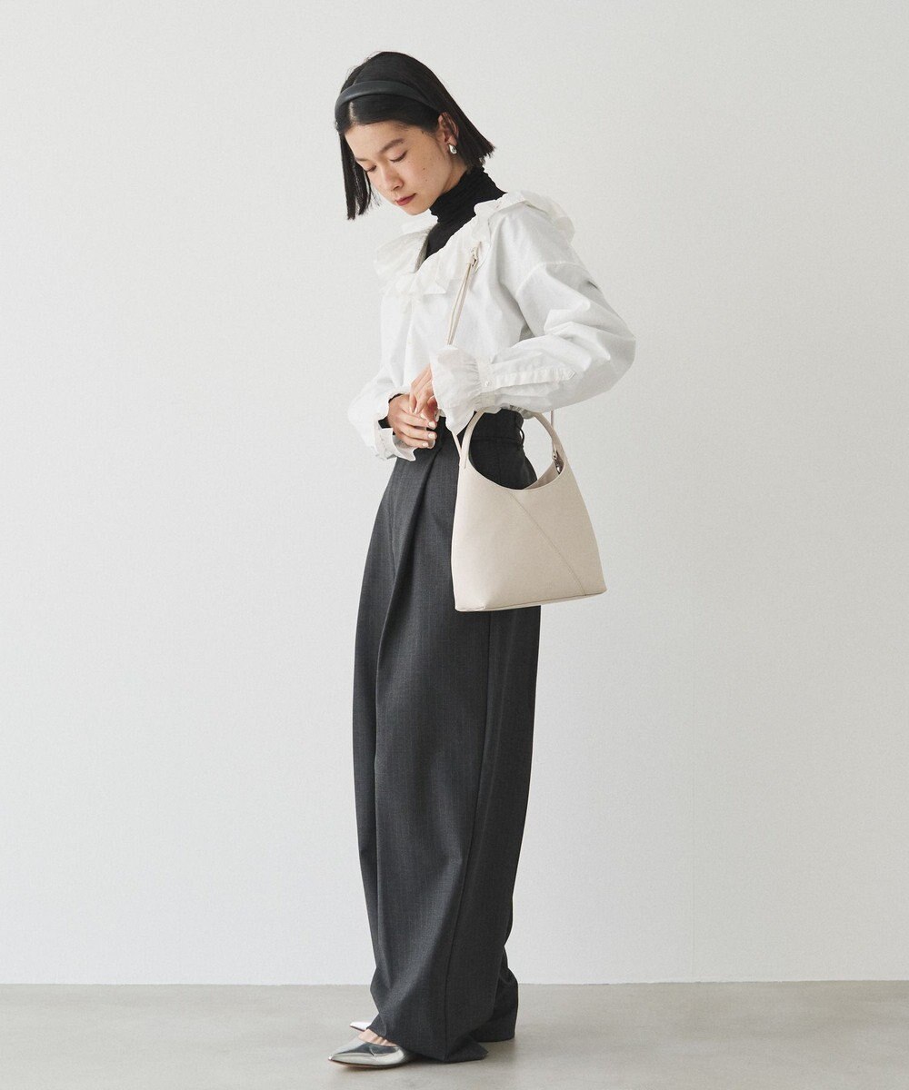 russet スムースレザー2WAYミニトートバッグ(CE-1676) 