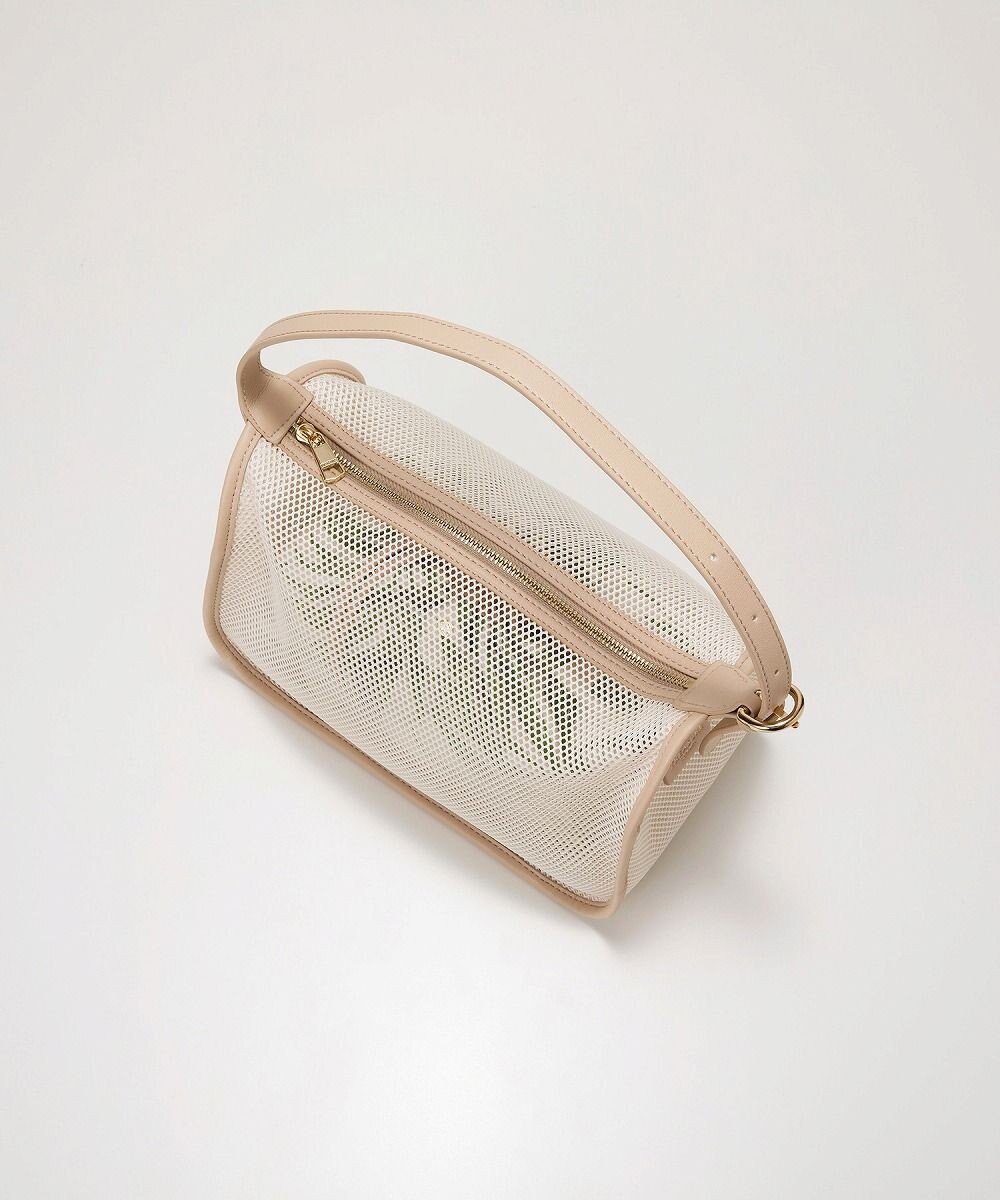 TOPKAPI 【TREASURE TOPKAPI】プリント 巾着バッグ付き メッシュ ワンハンドルバッグ 