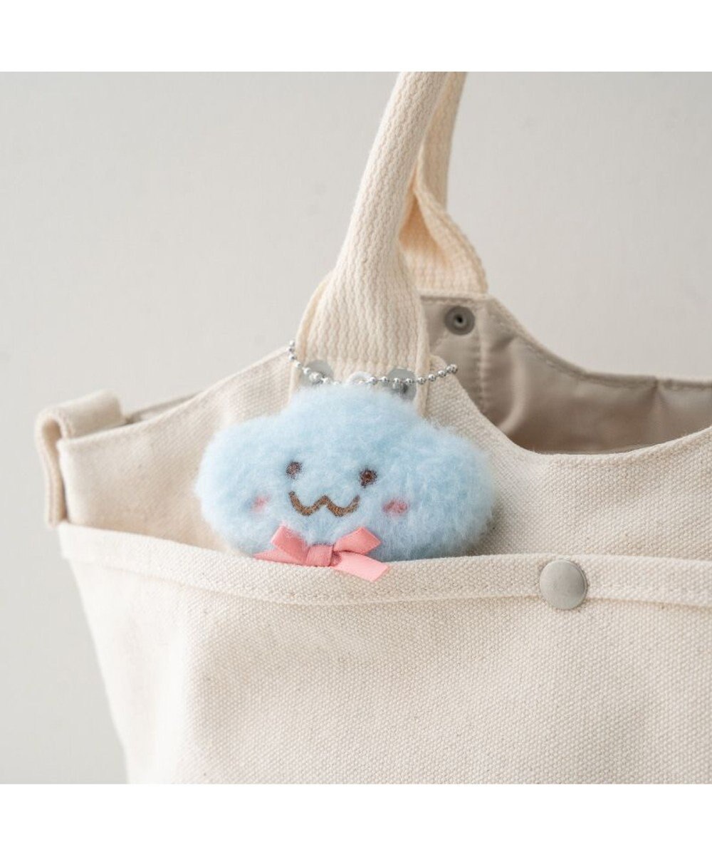 Mother garden しろたん フラットチーク キーホルダー 《しぇる》 単品 