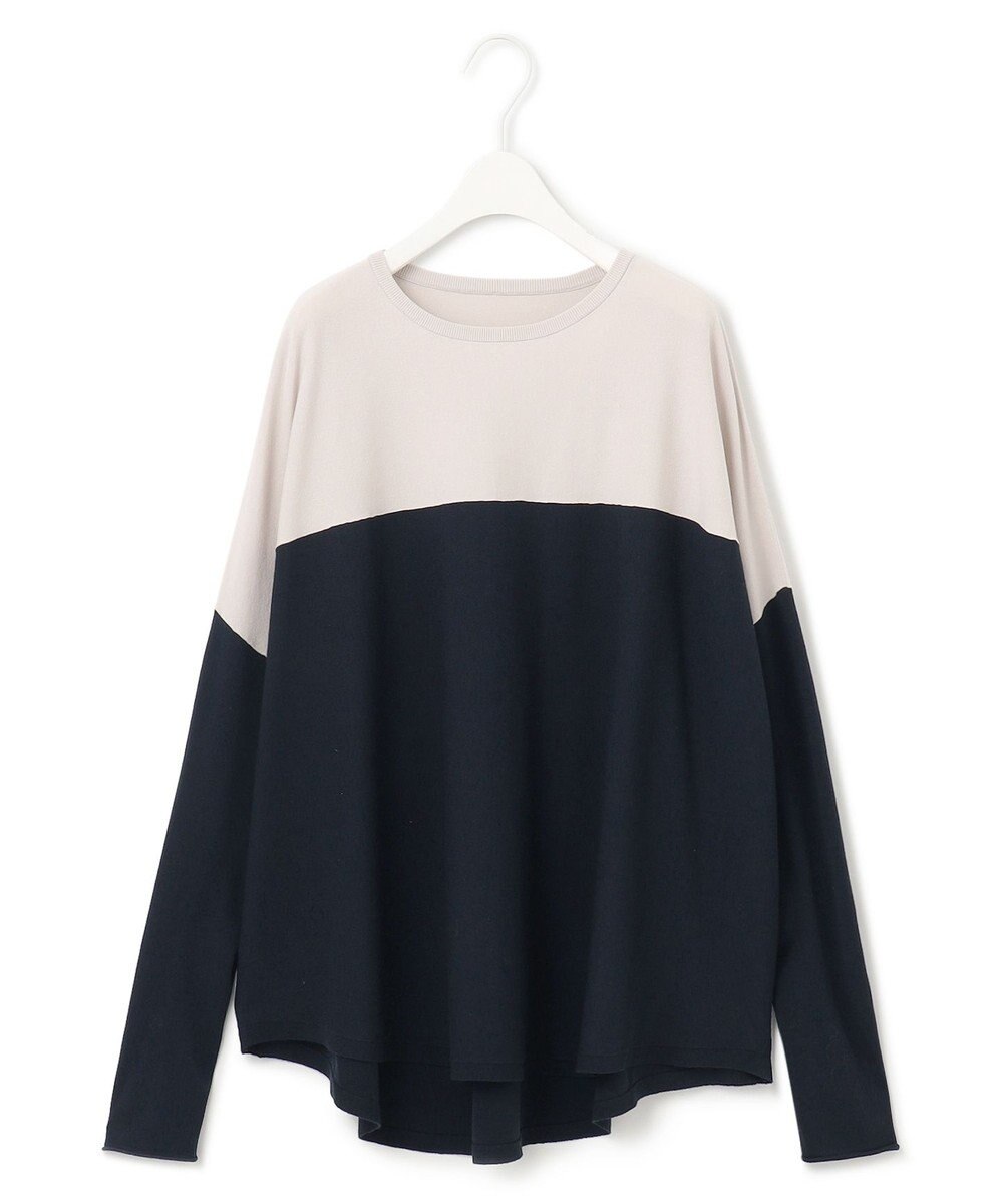 ICB 【洗える】 ヴィスコースワイド プルオーバー 