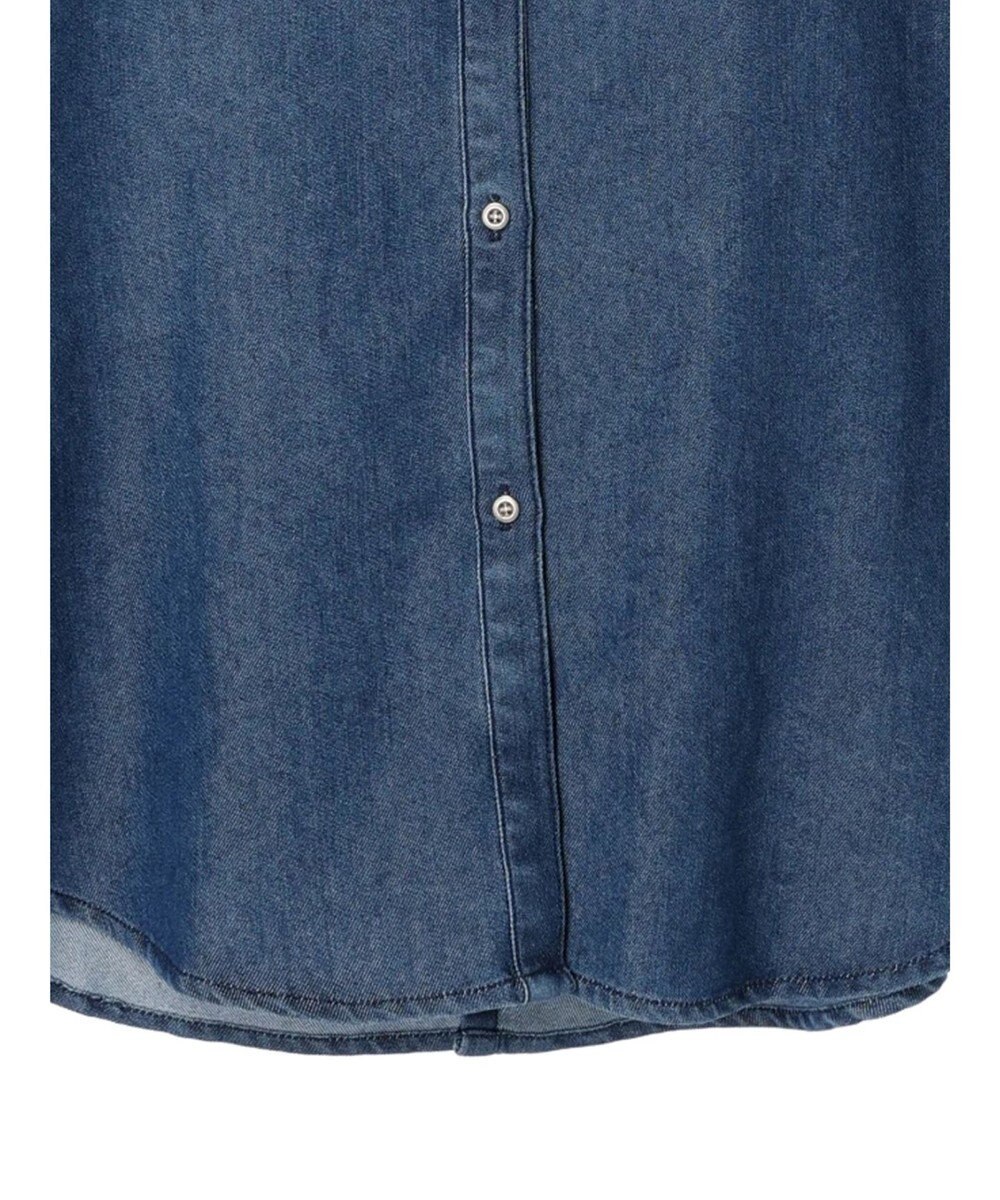 AMERICAN HOLIC デニムブザムバックボタンチュニック 