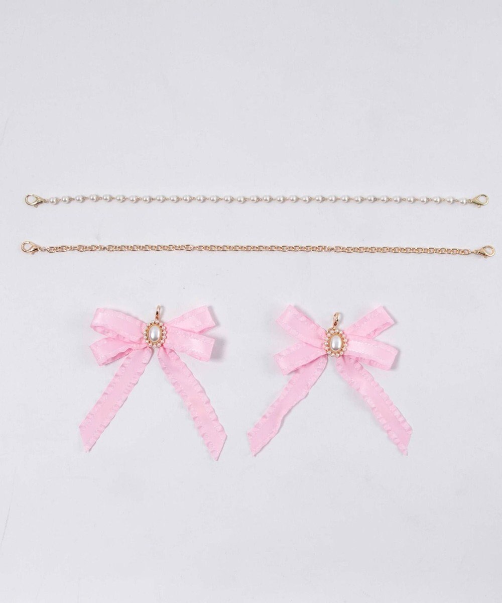 WEGO 【痛バ＆推し活グッズ】きらめきDIYパールリボンセットLL 