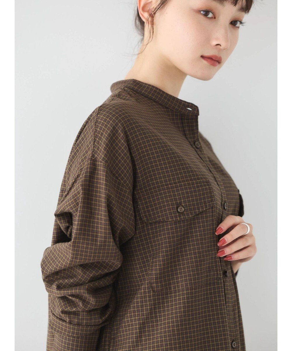 AMERICAN HOLIC ＳＥＴ　シャツワンピース＋ニットベスト 