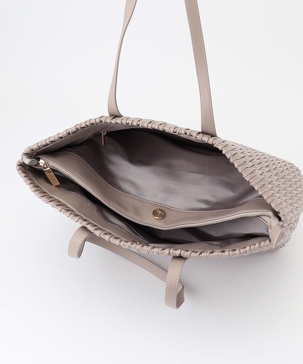 LA BAGAGERIE ランダムプリーツトートバッグ 