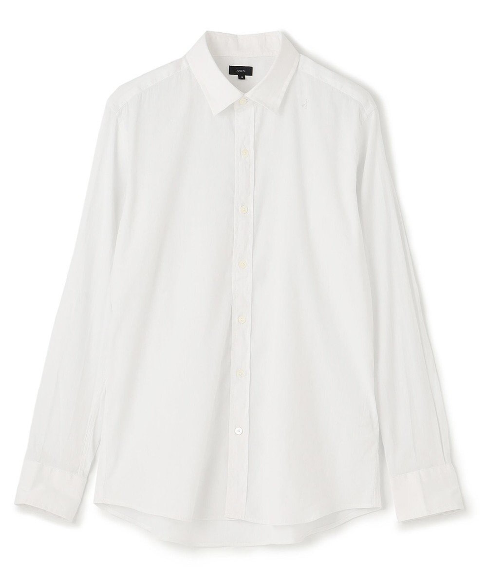 JOSEPH HOMME 【LEON 掲載】リネンストレッチブロード レギュラーカラーシャツ 