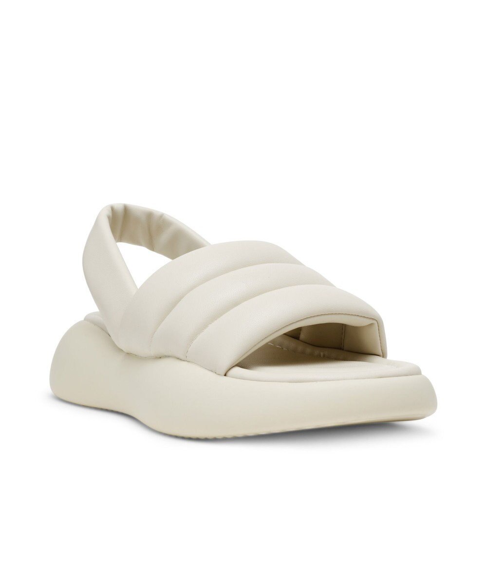 STEVE MADDEN HEADWAY バックストラップ厚底パフィーサンダル 