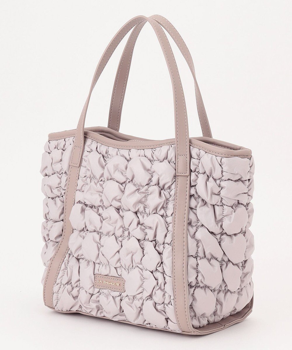 LA BAGAGERIE ポップコーンキルト2WAYトート Sサイズ 