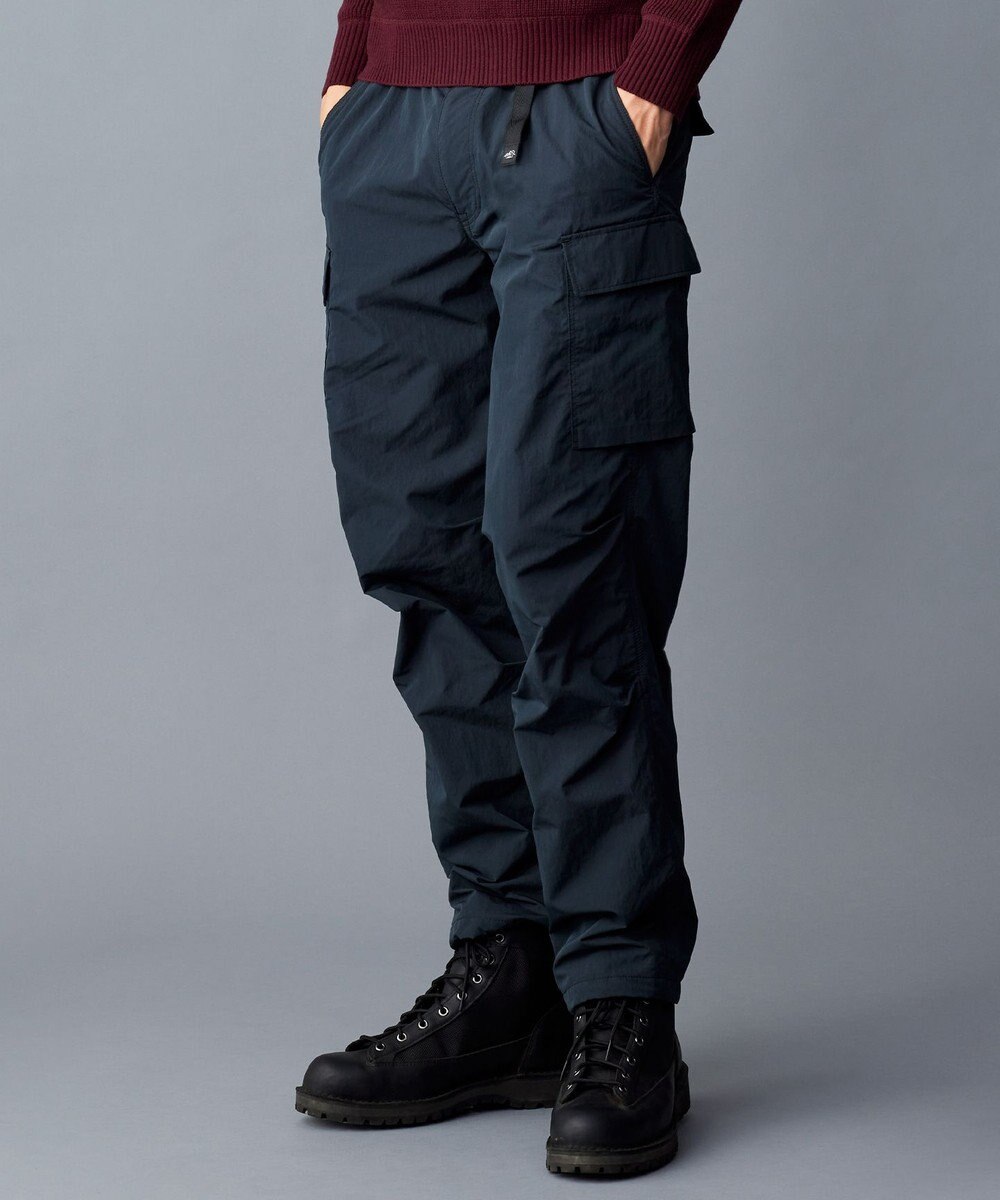 JOSEPH ABBOUD MOUNTAIN 【ECO撥水/起毛裏地】マイクロリップワッシャー カーゴ パンツ 