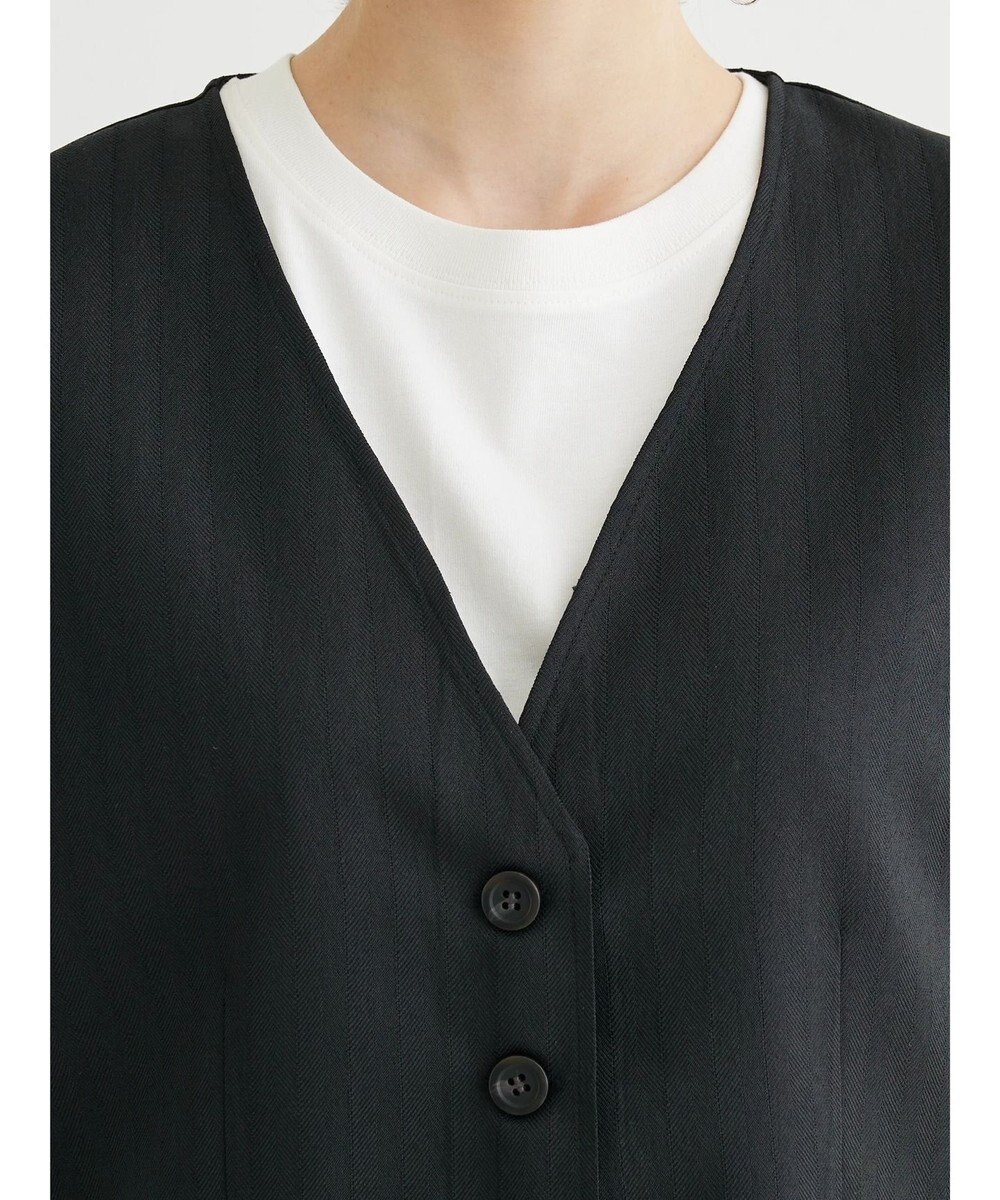 Green Parks ヘリンボーンベスト 