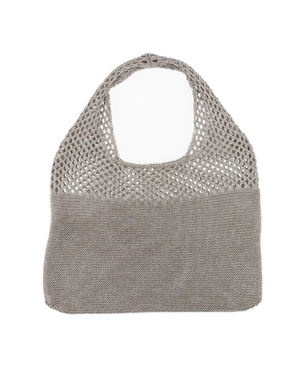 UNBILLION カシュカシュ cachecache / メタリック糸ホーボーバッグ 