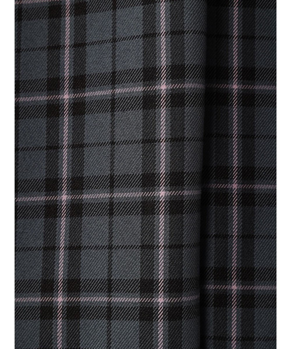 earth music&ecology チェックフレアスカート 