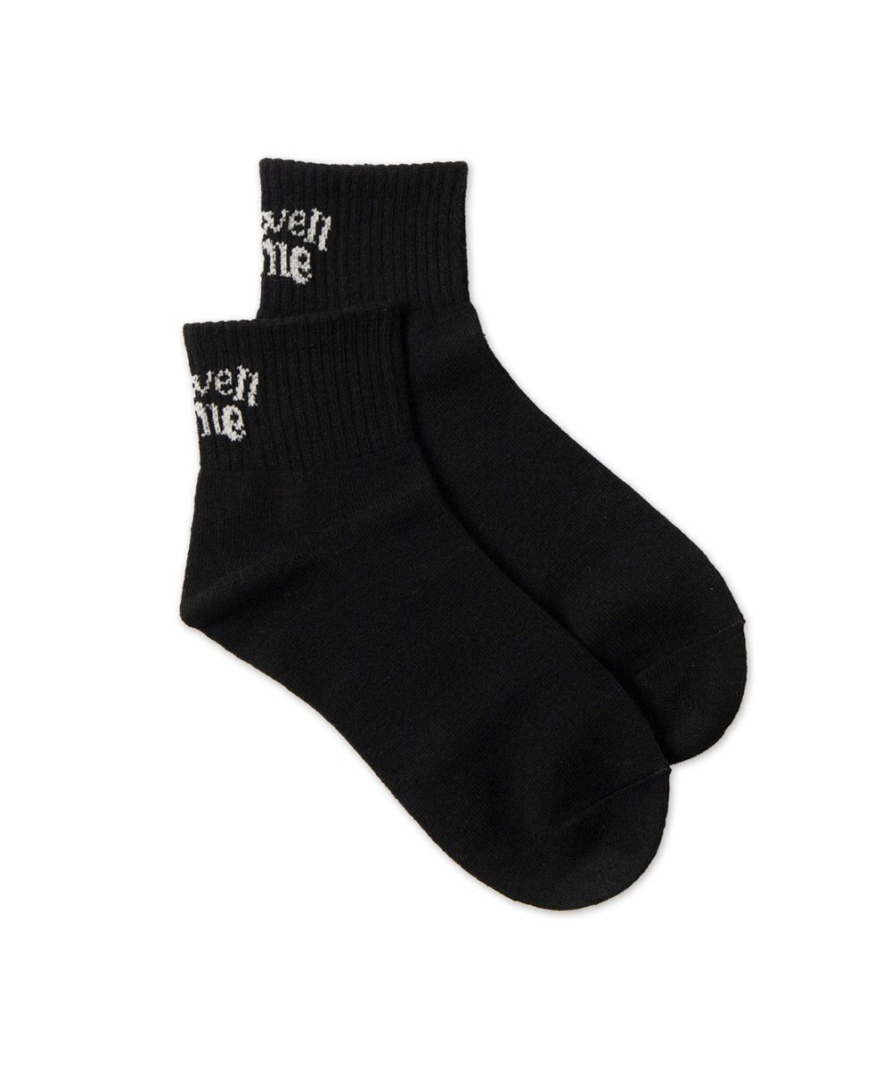 WEGO バックロゴアンクルソックス 