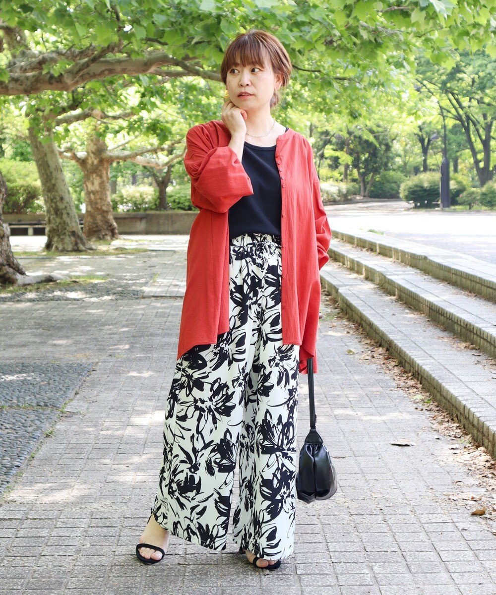 CRAFT STANDARD BOUTIQUE ジョーゼットスキッパーシャツ 