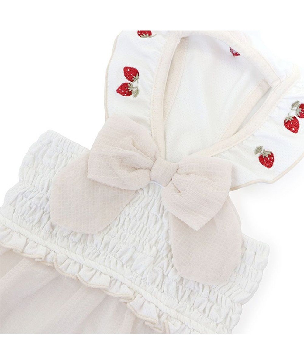 PET PARADISE ペットパラダイス エコメッシュ ワンピース 《苺刺繍》 小型犬 