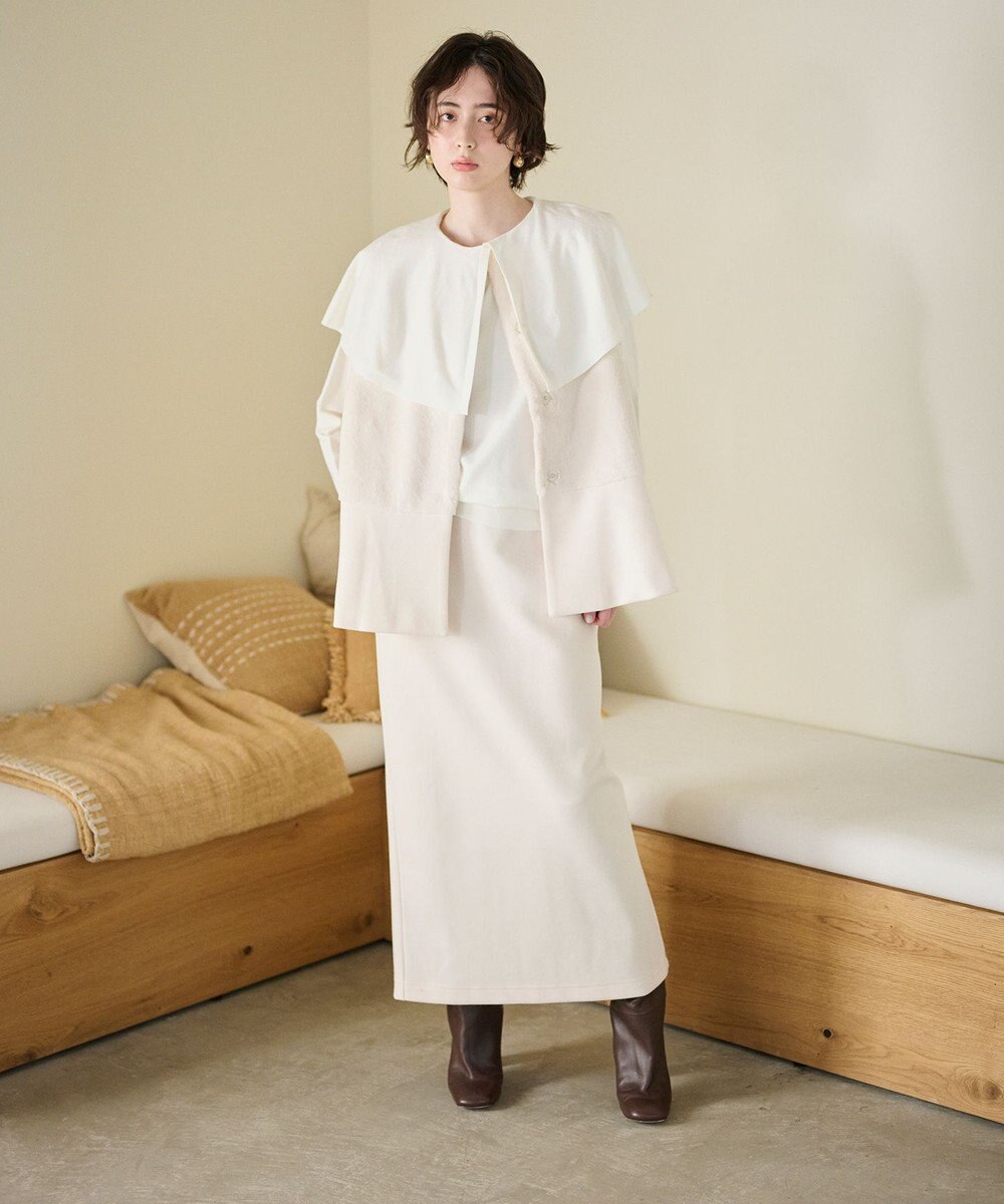 #Newans ペプラムシルエットファージレ 