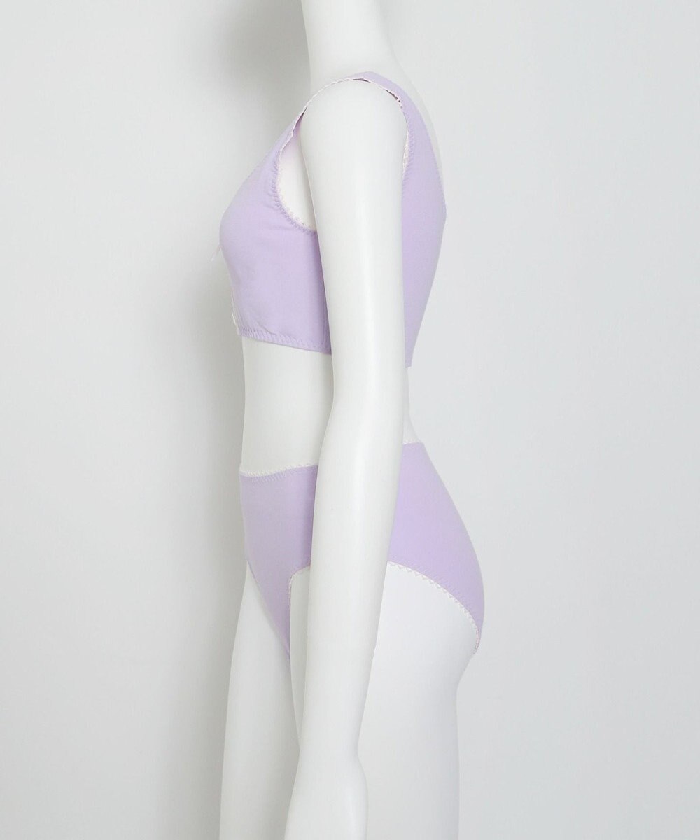 WEGO 【ハーフトップ＆ショーツセット】Liliane　Ciel　　レースアップリボン 