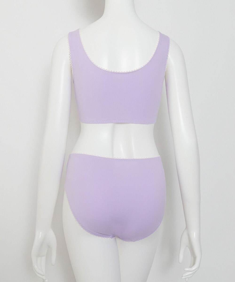 WEGO 【ハーフトップ＆ショーツセット】Liliane　Ciel　　レースアップリボン 