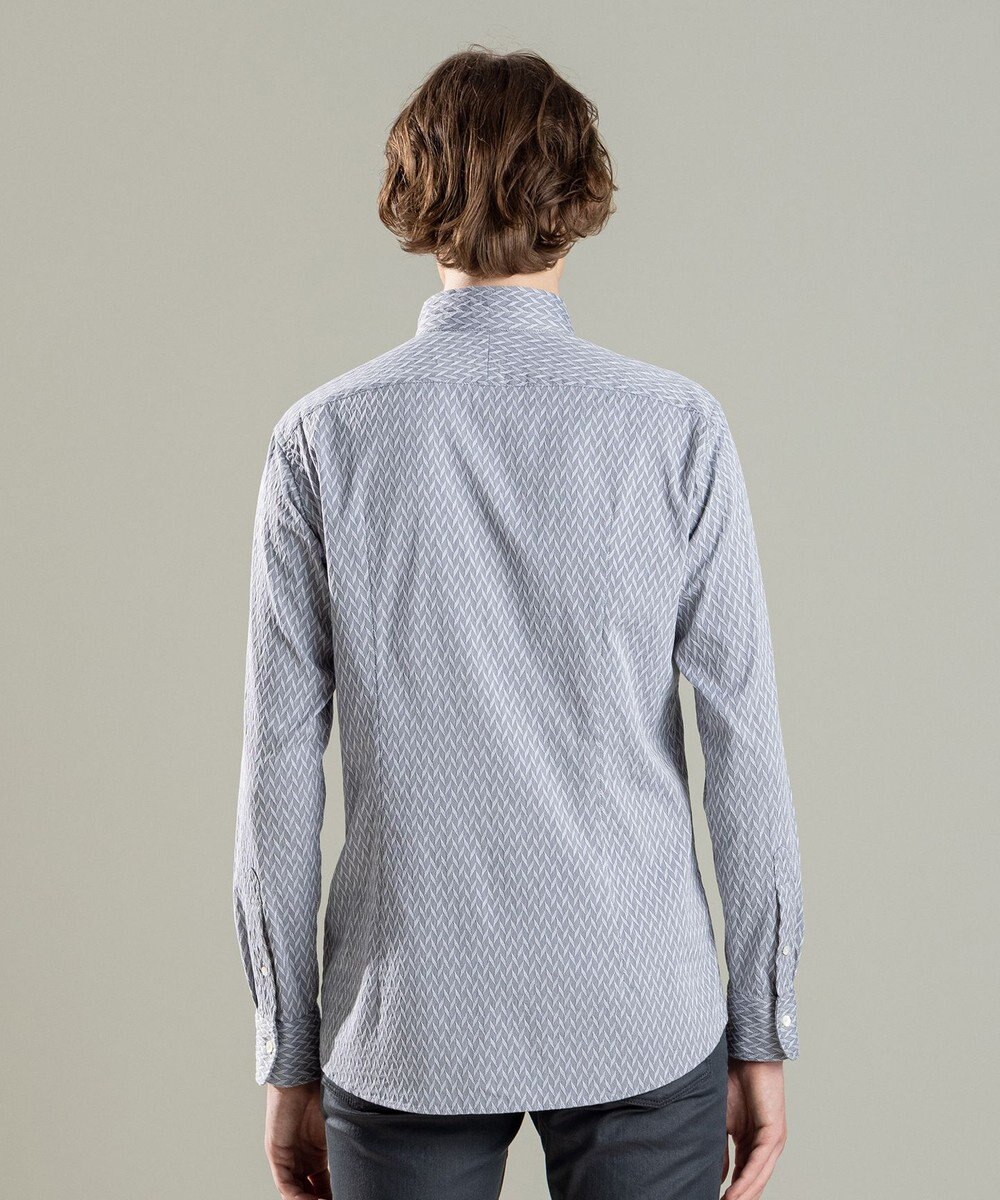 JOSEPH HOMME アロージャガードストレッチ ウイングカラーシャツ 