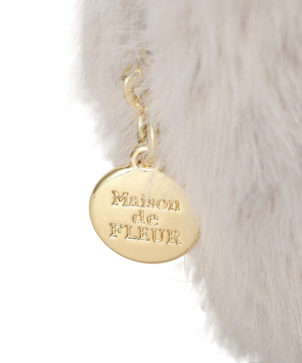 Maison de FLEUR ねこフェイスポーチ 