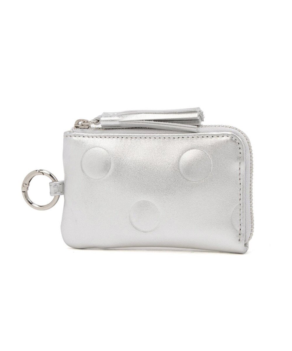 UNBILLION ペルケ perche / ドット型押し・ジャバラカマルチケース 