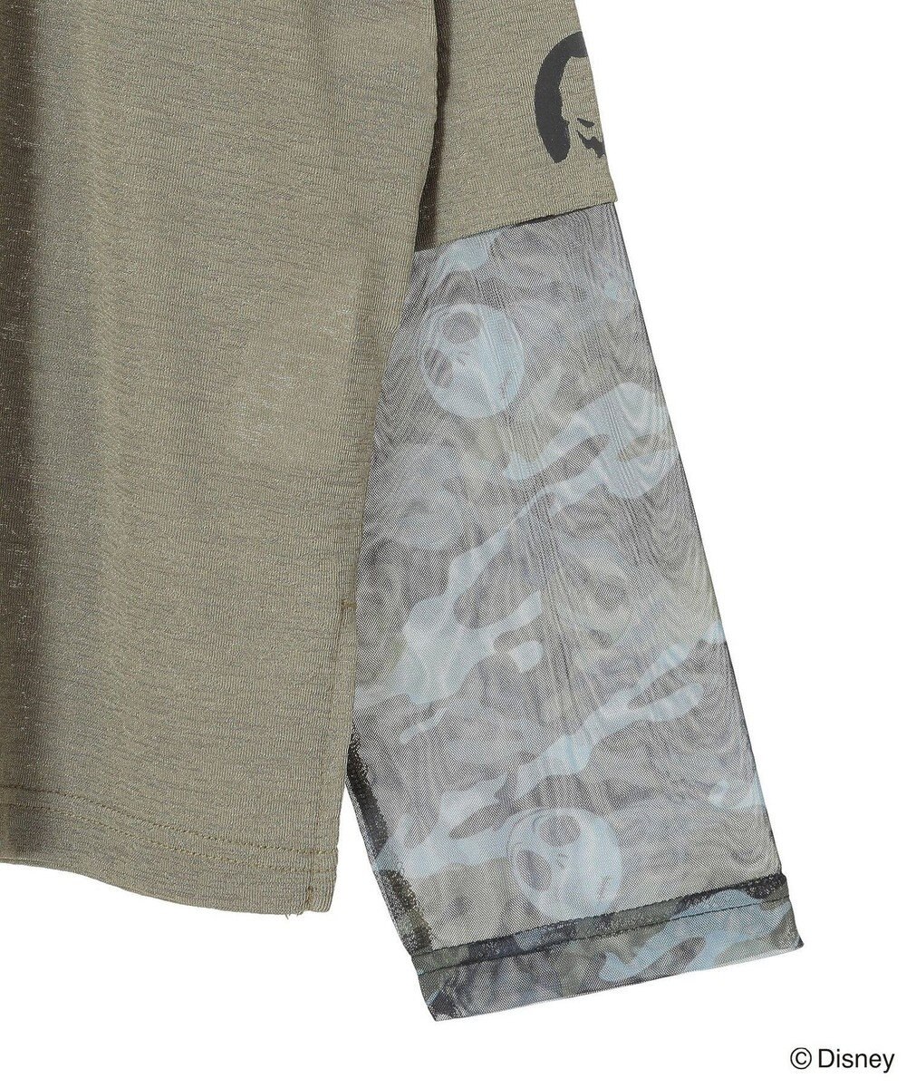 Green Parks ナイトメア／袖シアーＴシャツ 