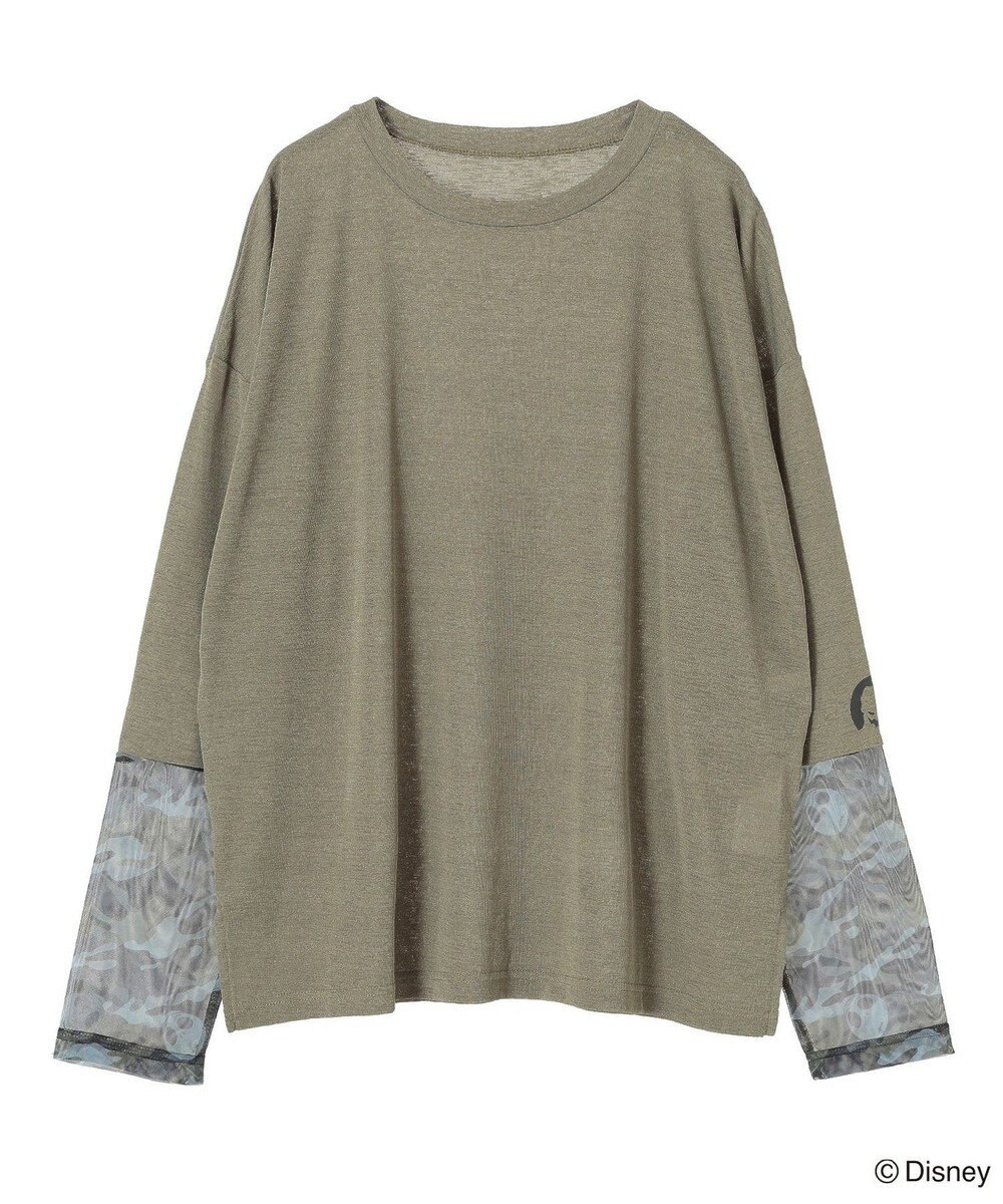 Green Parks ナイトメア／袖シアーＴシャツ 