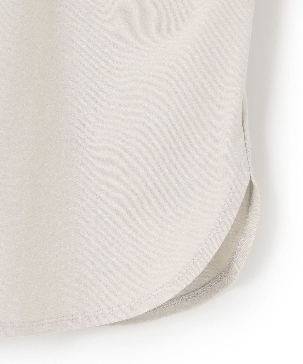 23区 【SLOW】コンパクトシングルジャージー ポンチョ風 Tシャツ 