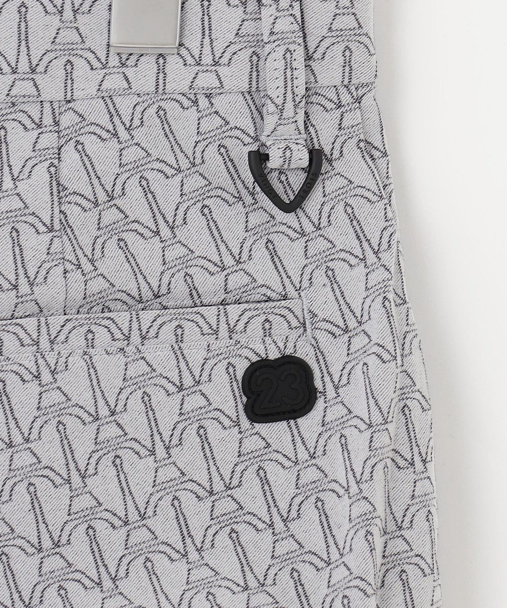 23区GOLF 【MEN】【ストレッチ】エッフェル塔柄 ジャガードパンツ 