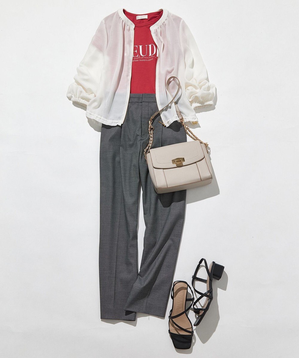 ANY SIS L 【接触冷感・UVケア】冷感ロゴ Tシャツ 