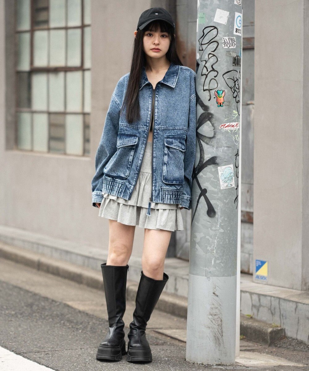 WEGO 【ユニセックス着用ITEM/MLサイズ展開】フライトジャケット 