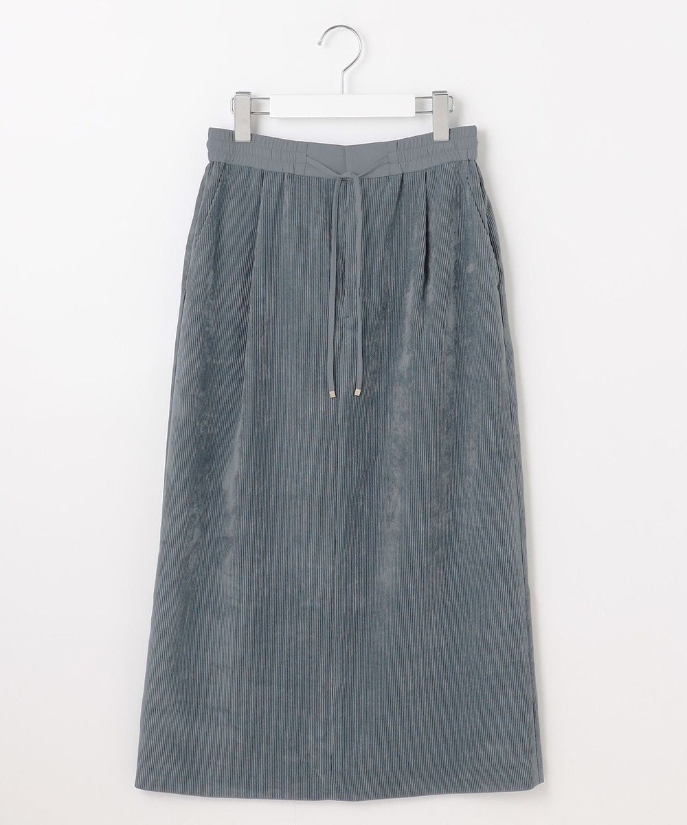 自由区 L 【17号サイズまで展開・SHIHOさん着用】ソフトコーデュロイ スカート 