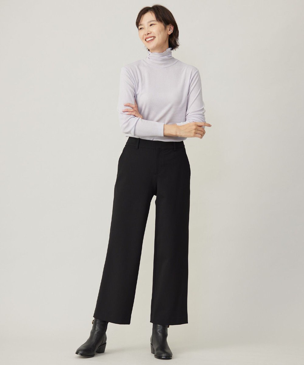 J.PRESS LADIES S カシミヤシルクリブタートル カットソー 